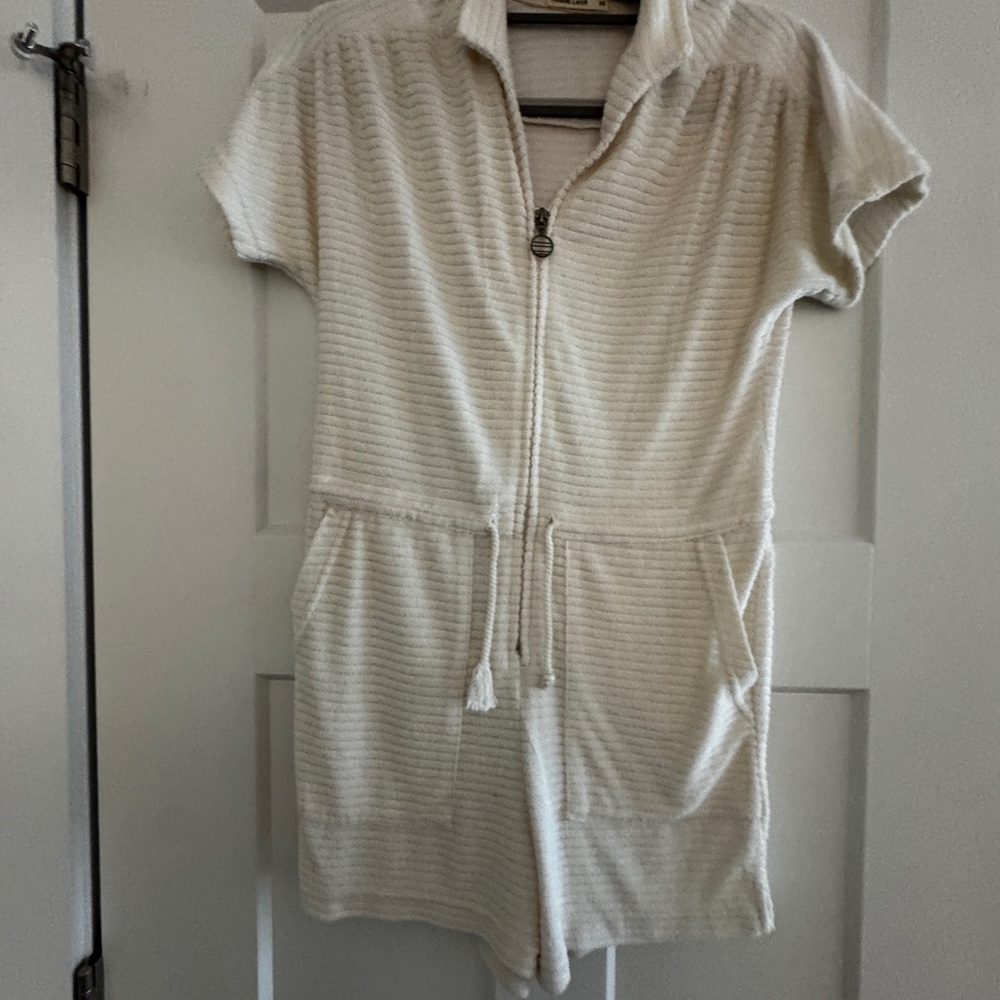 Marine Layer Cream Kids Bodysuit